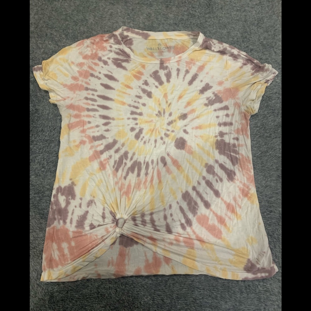 Hand tie dyed top